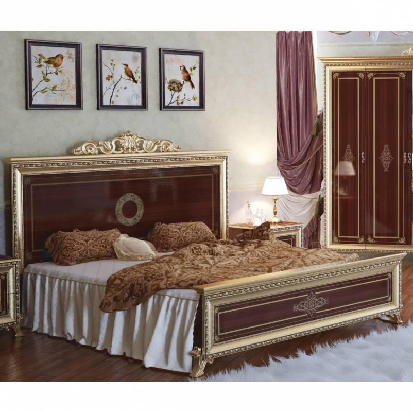 Высокая кровать для спальни
